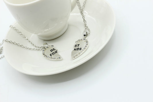 NO.25-Love English pendant alloy necklace