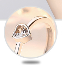 no.74-Adjustable opening ring, small love ring, simple and elegant