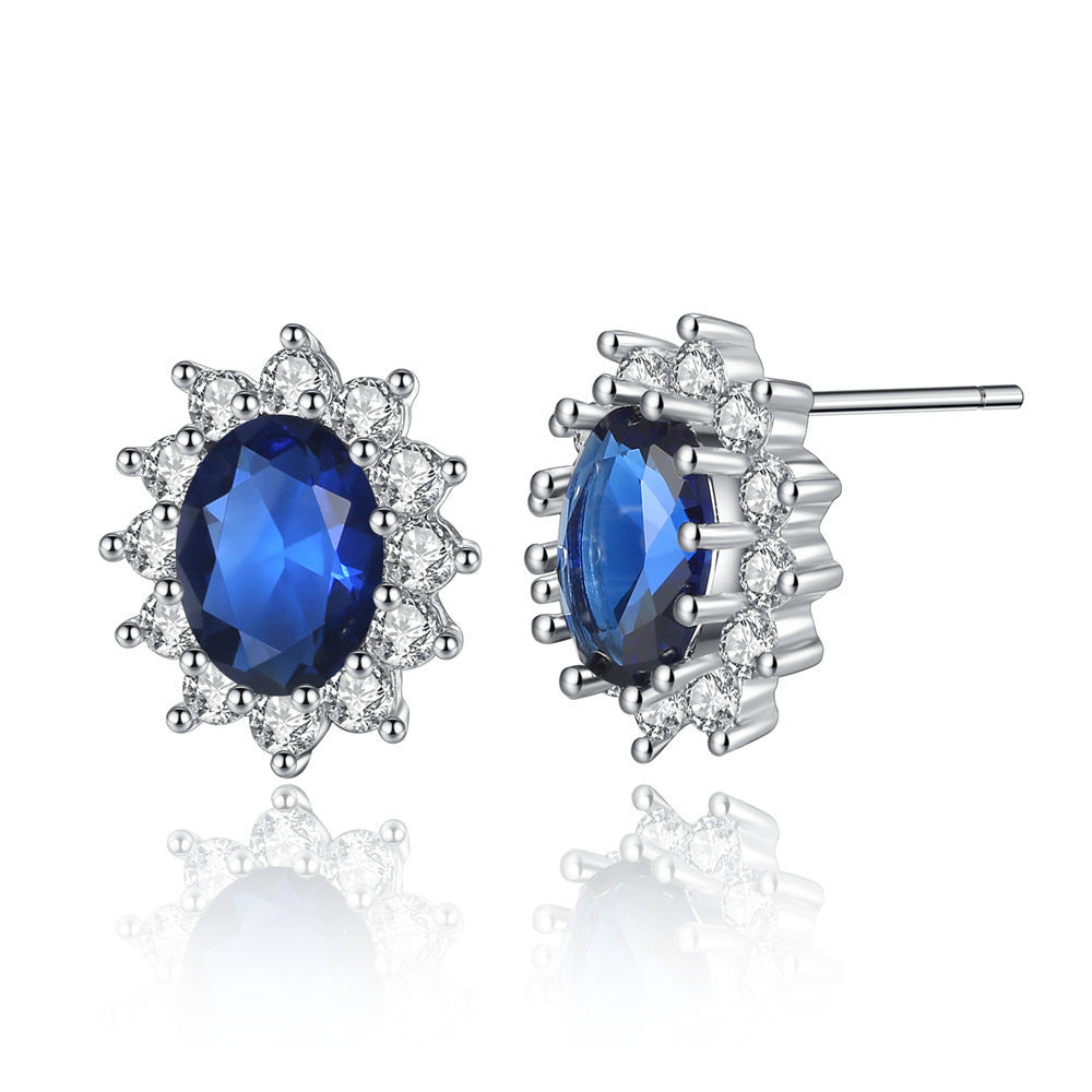 NO.26-Fashion sunflower earrings