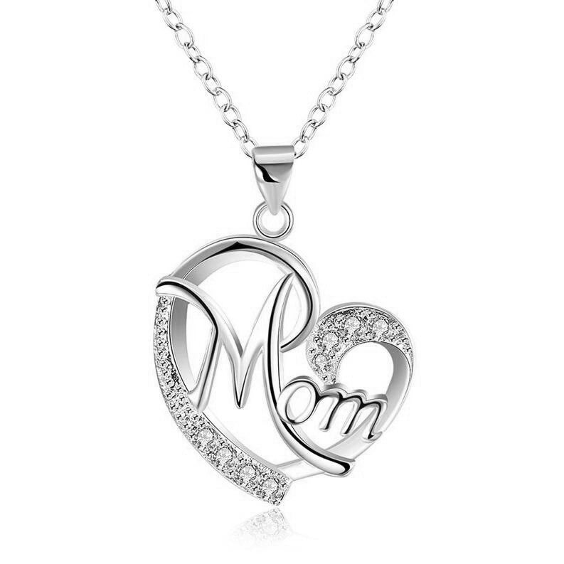 NO.29-Color-separated heart-shaped diamonds, mother's day gift